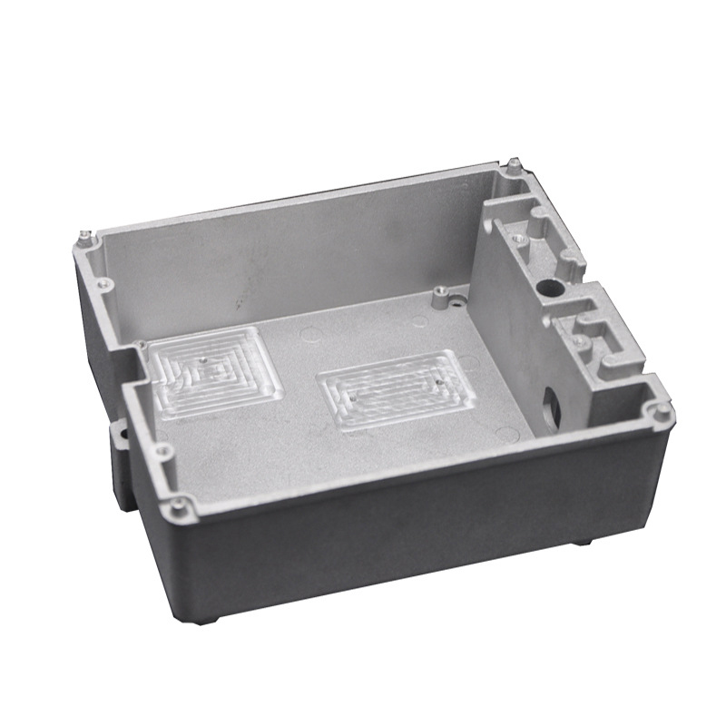 Kundenspezifische Bearbeitung Hochdruck-Druckguss-Kühlkörper aus Aluminiumlegierung