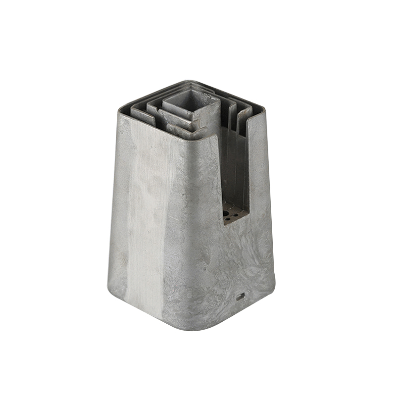 Square Cone Painted Aluminum Alloy Sand Casting Electronic Housing