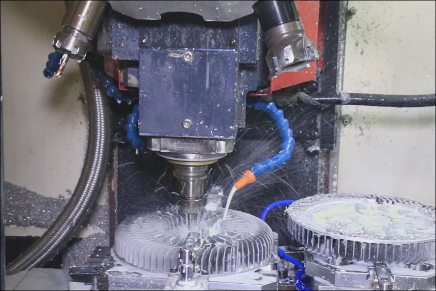 Pezas base de mecanizado CNC despois da fundición a presión