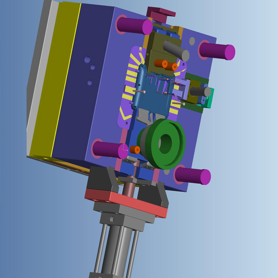 Idizayini ye-Die Casting Die yekhava engezansi ye-Automobile External Controller