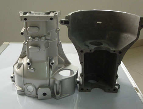 Die-casting of magnesium alloy aviation parts