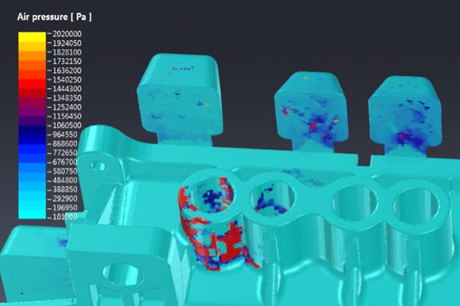 Optimization and Application of Die Casting Scheme of ETC Throttle Aluminum Shell Casting Based on MAGMASOFT