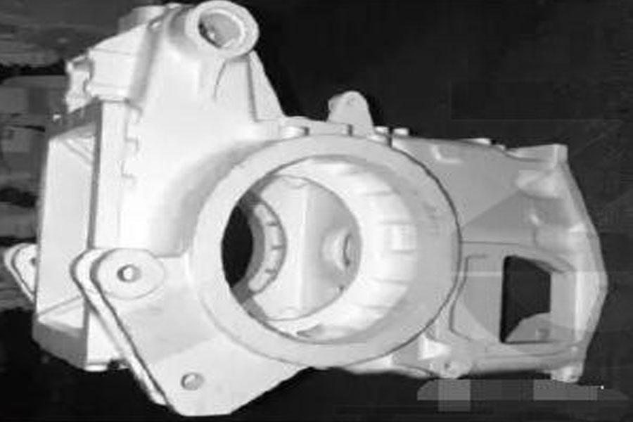  large rear transmission case and a very complex structure