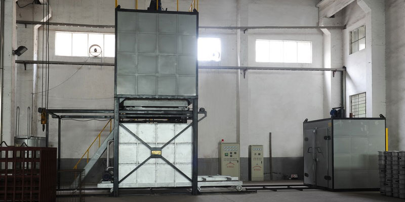 Aluminum alloy products quenching-tempering equipment
